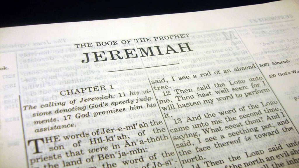 book of jeremiah