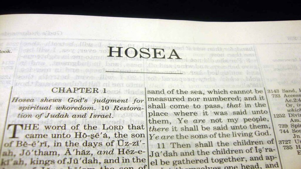 book of hosea