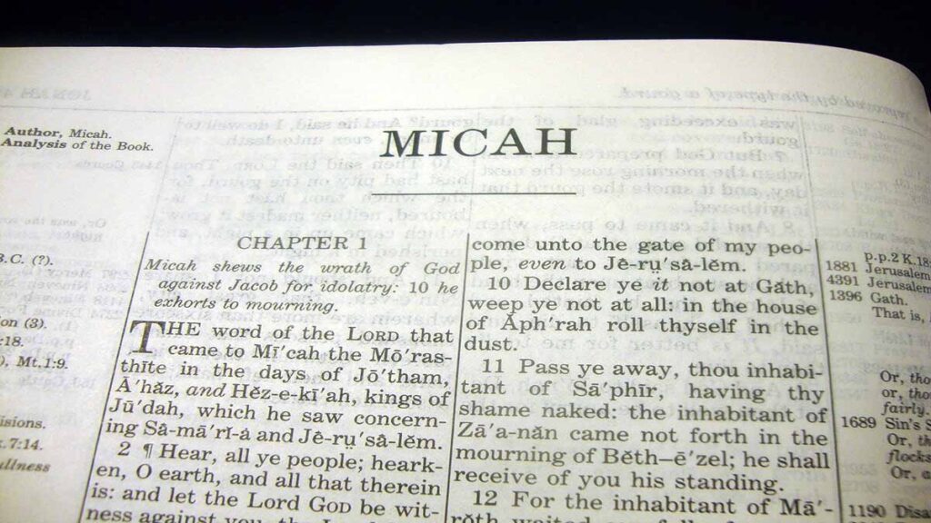 book of micah